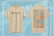 Load image into Gallery viewer, Acrylic Colored Chameleon T-Shirt - Off-White